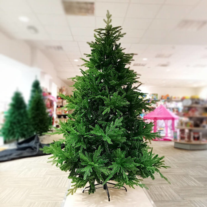 BOŽIĆNO DRVCE JOYFULL S METALNIM STALKOM 210 CM