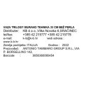 VAZA TRILOGY MURANO TEHNIKA - STAKLO 35 CM BEŽ PERLA