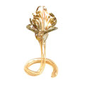 SVIJEĆNJAK - VAZA ORHIDEJA - MURANO TEHNIKA 23 CM TRANSPARENT-SAFARI
