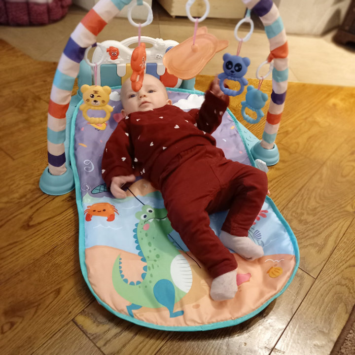 IGRAONICA ZA BEBE S PODLOGOM GYM NA BATERIJE