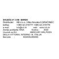 SVIJEĆE 2/1 5 CM - BORDO