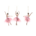 DEKORACIJA ZA BOR - BALERINA 13x18 CM - SORT