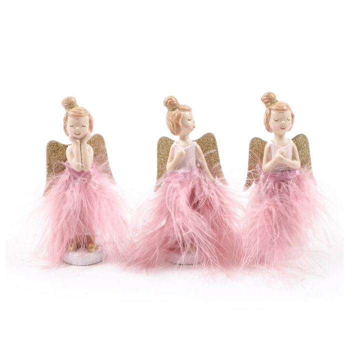 FIGURA BALERINA 5.5x5.5x12 CM - SORT