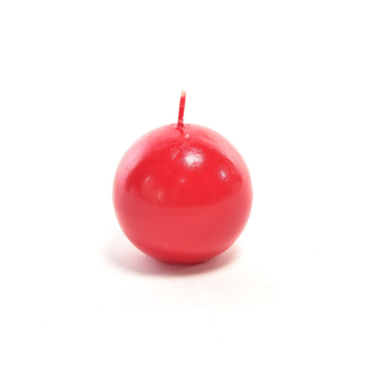 SVIJEĆA KUGLA 6 CM - CRVENA