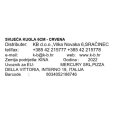 SVIJEĆA KUGLA 6 CM - CRVENA