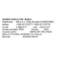 SVIJEĆA KUGLA 6 CM - BIJELA