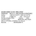 SVIJEĆA BORIĆ 7x6 CM - PERLA ROZA