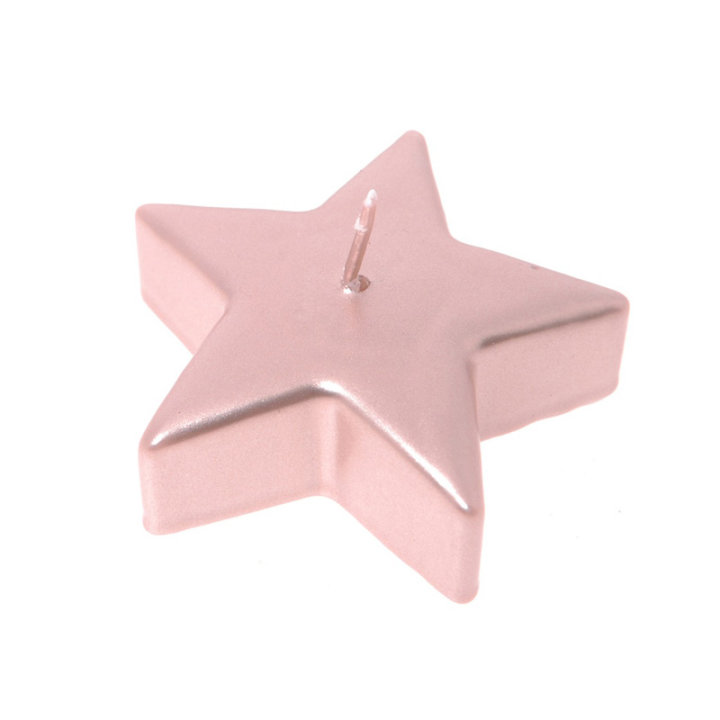 SVIJEĆA ZVIJEZDA 9x3 CM PERLA ROZA