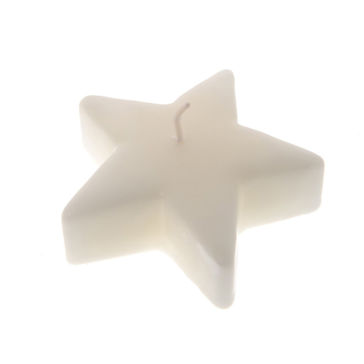 SVIJEĆA ZVIJEZDA 9x3 CM - BIJELA