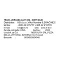 BOŽIĆNA TRAKA UKRASNA 4x270 CM - SORT BOJE