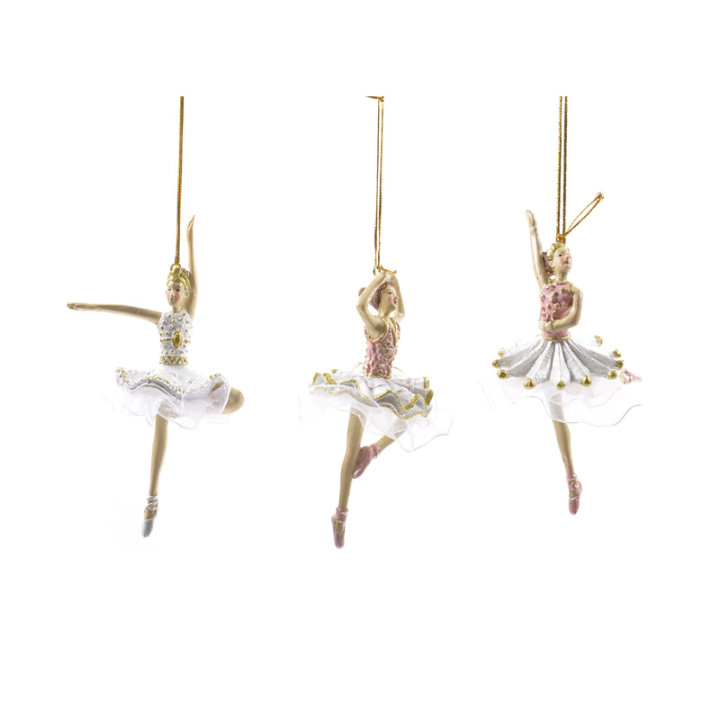 DEKORACIJA ZA BOR - BALERINA 8x5x13.5 CM - SORT