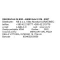 DEKORACIJA ZA BOR - ANĐEO 8x6x12 CM - SORT