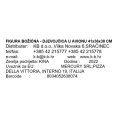 FIGURA BOŽIĆNA - DJEVOJČICA U AVIONU 41x36x38 CM