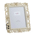 OKVIR ZA SLIKU 15x20 CM S ORNAMENTOM KREM-ZLATNI