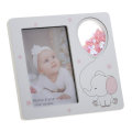 OKVIR ZA SLIKU 10x15 CM BABY BIJELO-ROZI