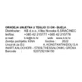 ORHIDEJA UMJETNA U TEGLICI 33 CM - BIJELA