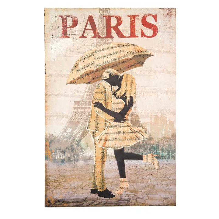 SLIKA ZIDNA CANVAS PRINT - PARIS 90x60 CM