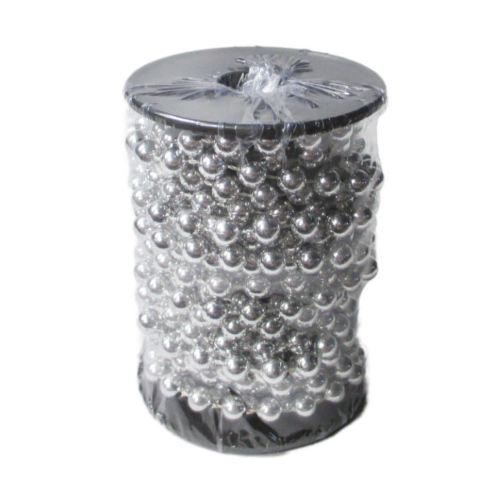 PERLE ZA BOR U LANCU SREBRNE 8 MM - 6 M
