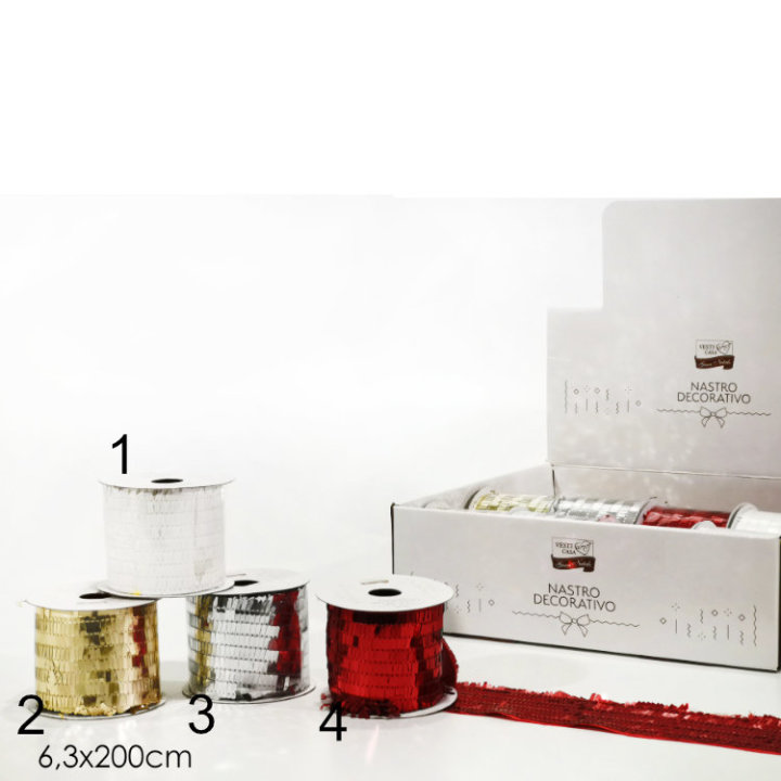 TRAKA GLITTER SEQUIN 200x6,3 CM