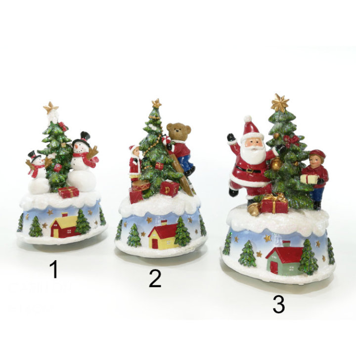 BOŽIĆNA KERAMIČKA DEKORACIJA 16 CM - SORT