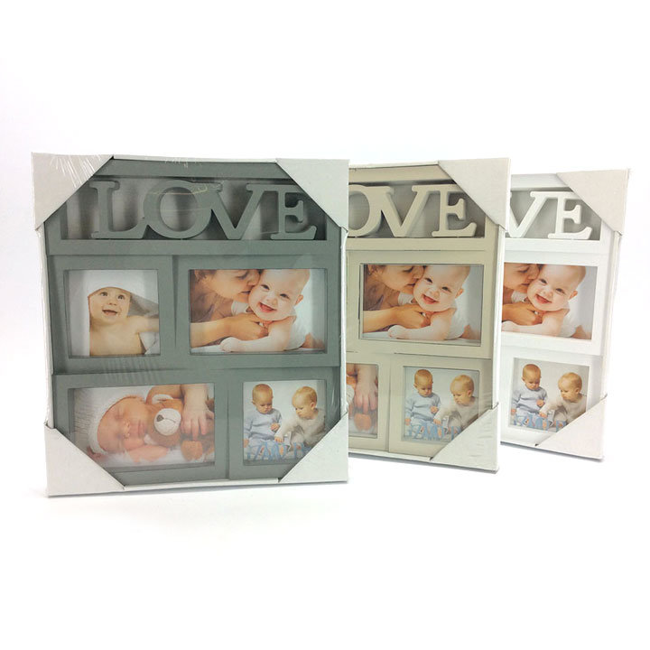 OKVIR ZA 4 SLIKU LOVE - 31x27 CM