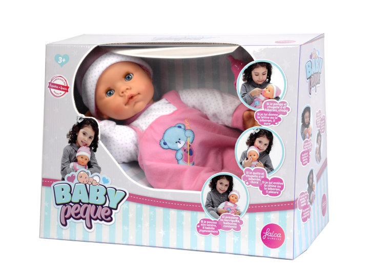 LUTKA NOVOROĐENČE INTERAKTIVNA S FUNKCIJAMA - BABY PEQUE