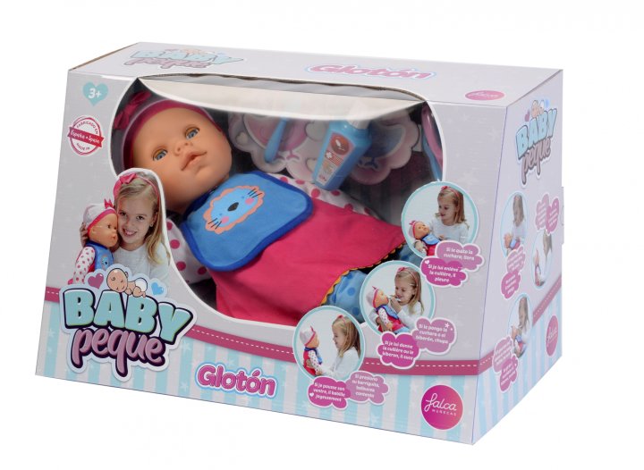LUTKA NOVOROĐENČE GLOTON 48 CM S FUNKCIJAMA - BABY PEQUE