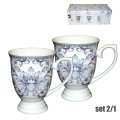 ŠALICE NEW BONE DEKORIRANE 2/1 350 ML