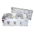 ŠALICE NEW BONE DEKORIRANE 2/1 350 ML