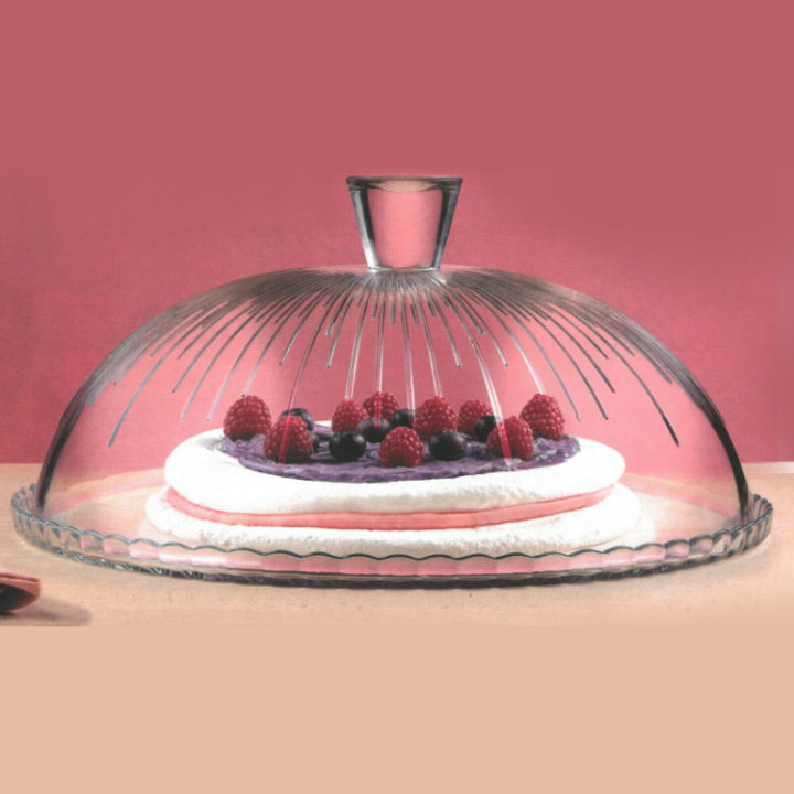 TACNA PATISSERIE SA STAKLENIM POKLOPCEM 32,2 CM