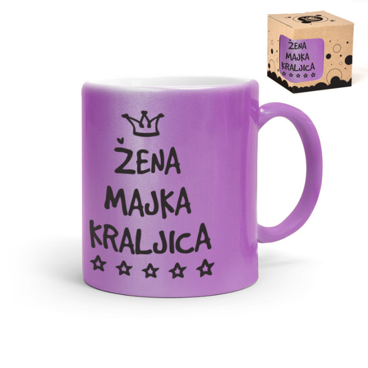 šalica s tiskom