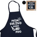 PREGAČA SA ŠALJIVIM NATPISOM MUŠKA Pečem sve živo donesi mi pivo