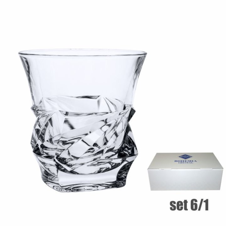 ČAŠE KRISTALIN DYNAMIC WHISKEY 6/1 300 ML