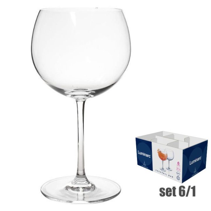 ČAŠE ZA GIN BAR 6/1 700 ML