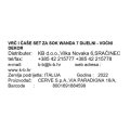 VRČ I ČAŠE SET ZA SOK WANDA 7 DIJELNI - VOĆNI DEKOR