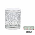 ČAŠE LINDA 6/1 220 ML - DEKOR ČIPKA
