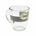 ŠALICA STAKLENA JULIUS  380 ML - RETRO CHOCOLATE
