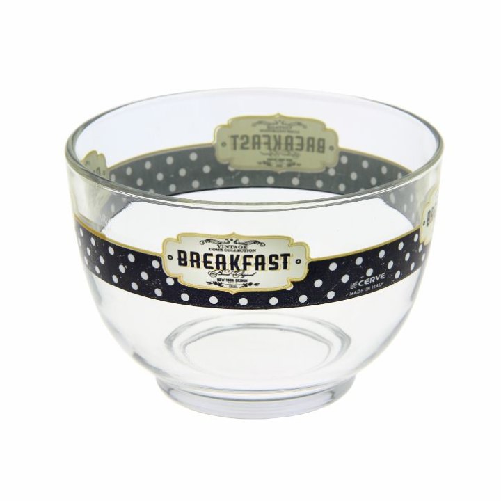 ZDJELICA STAKLENA 690 ML - RETRO BREAKFAST