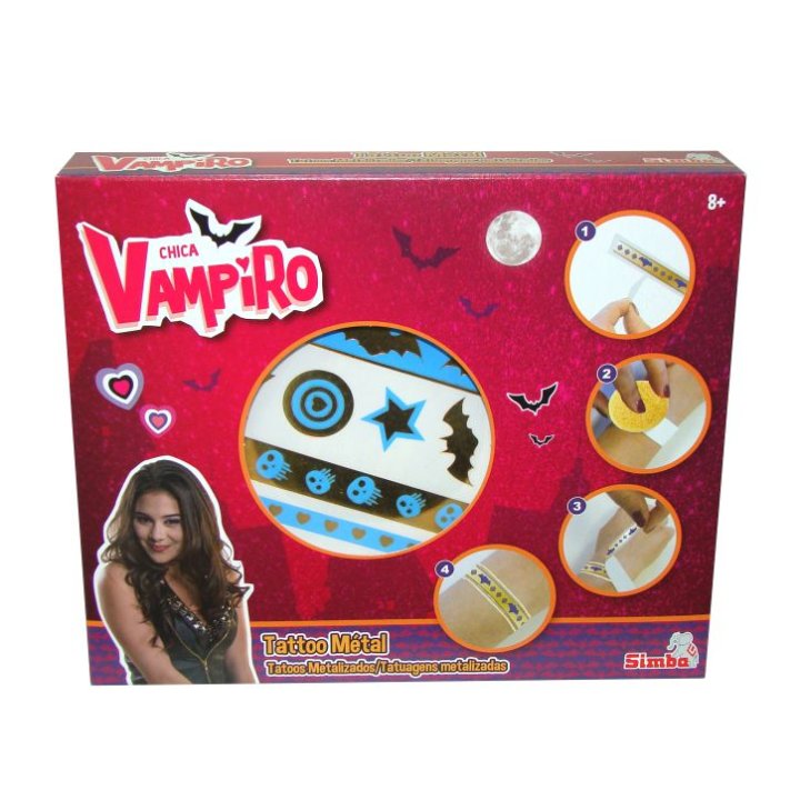 CHICA VAMPIRO TETOVAŽE METALIZIRANE