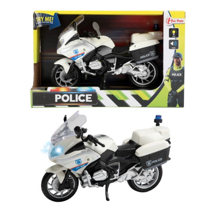 MOTOR SA SVJETLOM I ZVUKOM POLICIJSKI