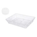 KOŠARICA ČETVRTASTA ZA KRUH BIJELA NYLON 27x10x6 CM