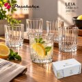 ČAŠE LEIA SET 6/1 260 ML