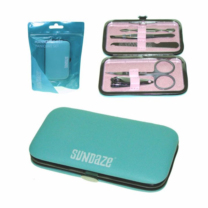 Set za manikuru - plavi etui