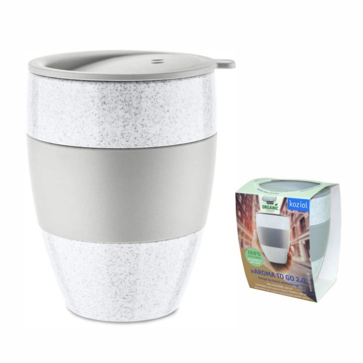TERMO ŠALICA KOZIOL ORGANIC SIVA 400 ML