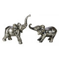 FIGURA SLON SREBRNA 14-22,5 CM