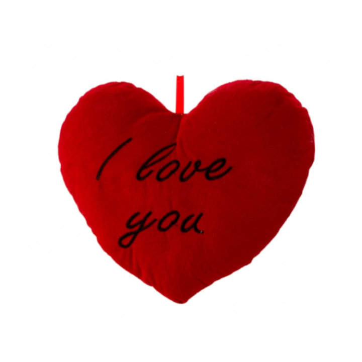 SRCE PLIŠANO 33 CM - I LOVE YOU