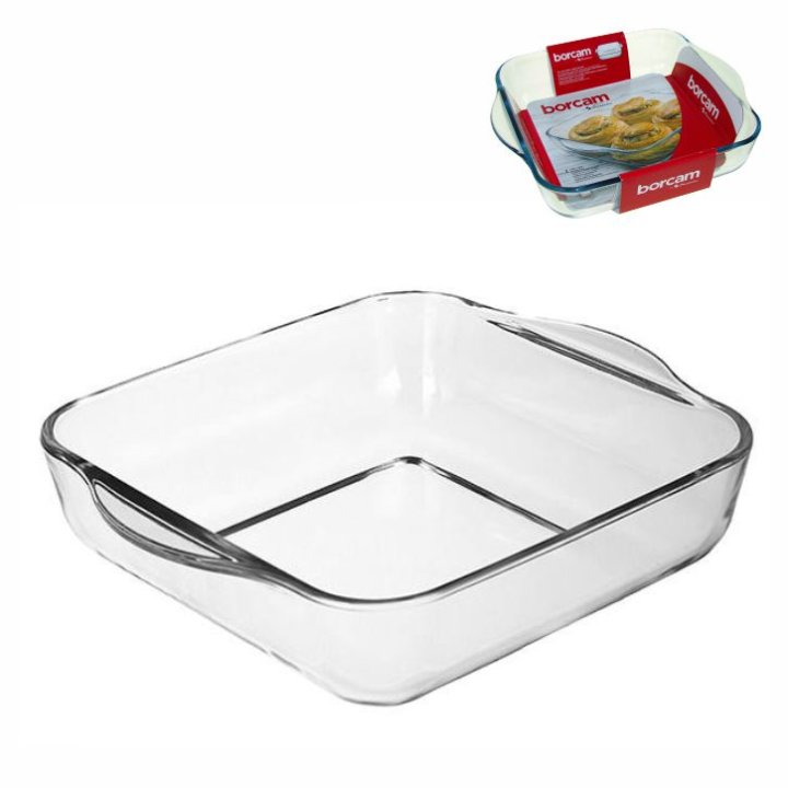 VATROSTALNA POSUDA ČETVRTASTA 195 ML 25,6x22 CM BORCAM