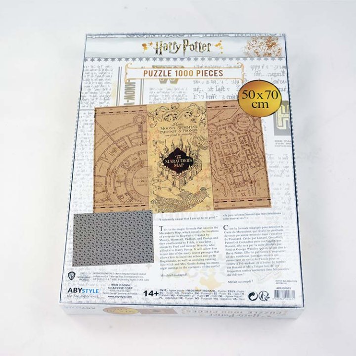 HARRY POTTER PUZZLE 1000/1 - MARAUDER'S MAP