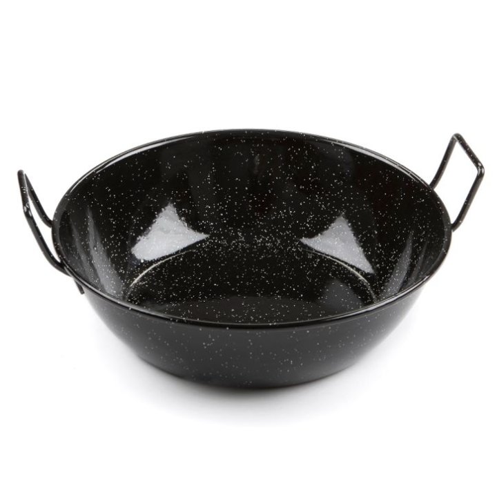 POSUDA ZA KUHANJE DUBOKA EMAJLIRANA S DVIJE RUČKE 32 CM