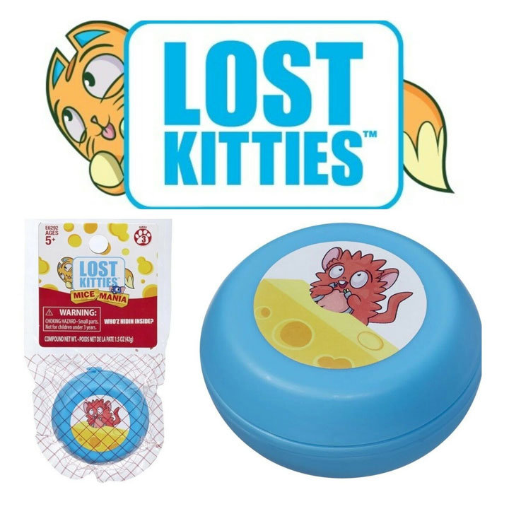 LOST KITTIES FIGURICE SA SMJESOM ZA MODELIRANJE 6 CM